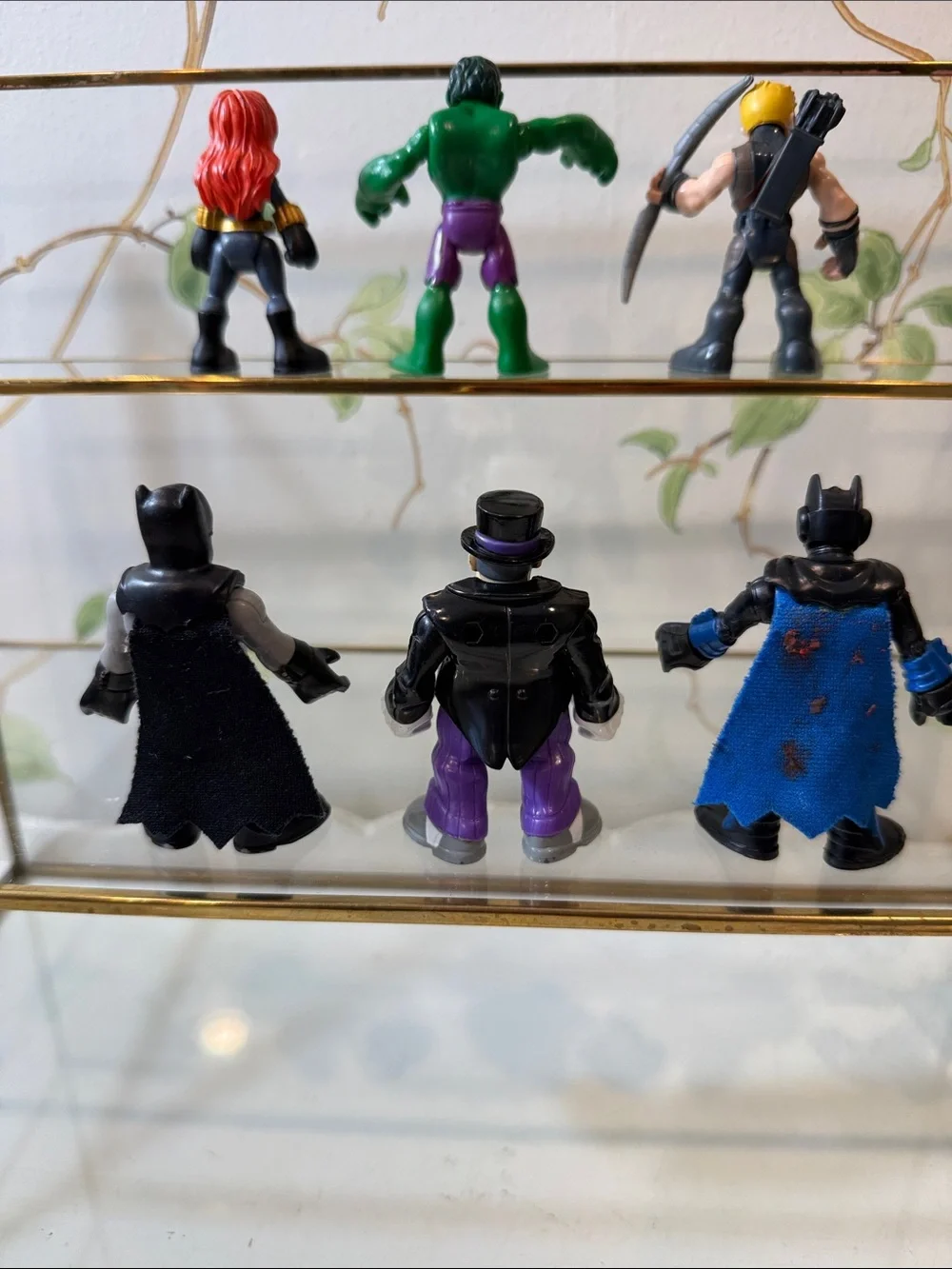 Imaginext Super Friends Super Heroes DC Marvel Action Figures Lot of 6